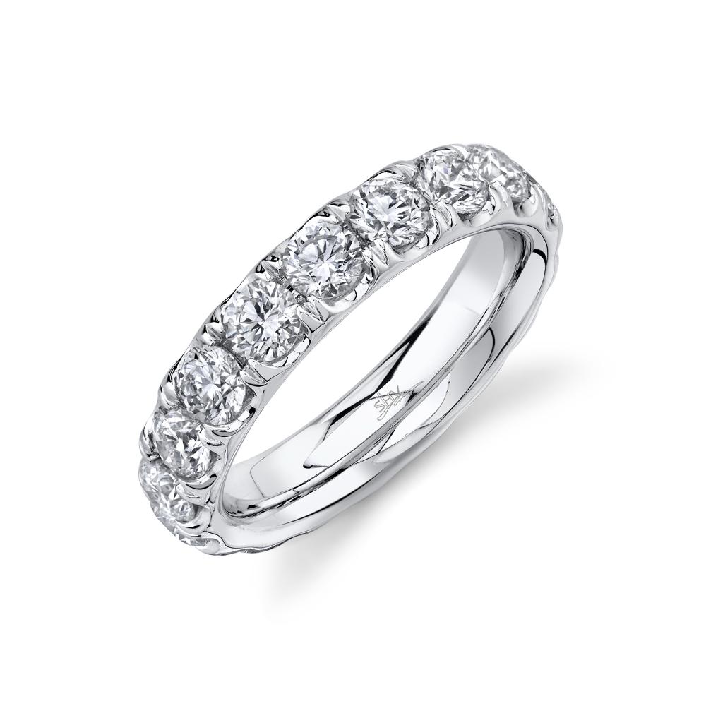 3.30CT 14K W/G DIAMOND ETERNITY BAND SZ 7