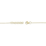 0.31CT 14K Y/G DIAMOND CROWN SETTING BRACELET