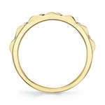 0.26CT 14K Y/G DIAMOND LADYS BAND
