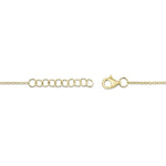 0.26CT 14K Y/G DIAMOND BEZEL BRACELET