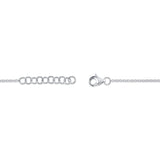 0.03CT 14K W/G DIAMOND DRAGONFLY MATTE BRACELET