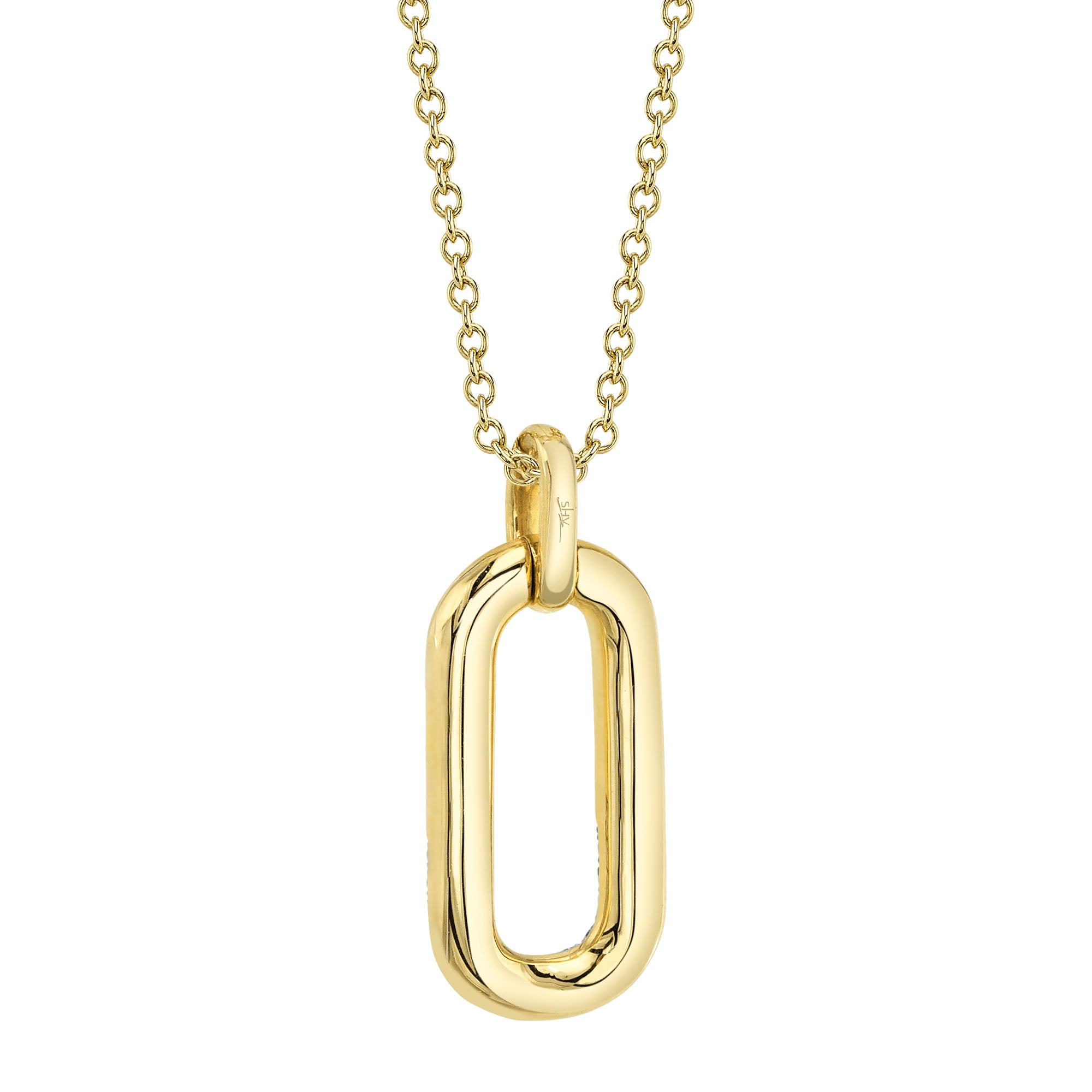 0.10CT 14K Y/G DIAMOND NECKLACE
