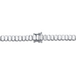 3.07CT 14K W/G DIAMOND BAGUETTE NECKLACE