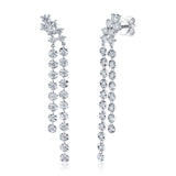 1.49CT 14K W/G DIAMOND EARRING