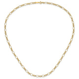 14k Oval Link Necklace