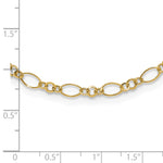14k Oval Link Necklace