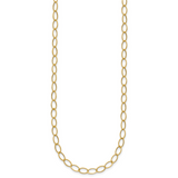 14k Oval Link Necklace