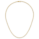 14k Oval Link Necklace