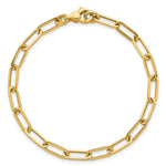 14k Polished Paper Clip Link 4.75mm Bracelet