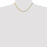 14k 2.5mm Silky Herringbone Chain