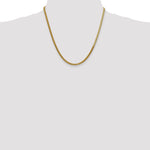 14k 3mm Silky Herringbone Chain