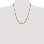 14k 3mm Silky Herringbone Chain