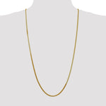 14k 3mm Silky Herringbone Chain
