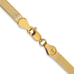 14k 4mm Silky Herringbone Chain
