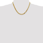 14k 4mm Silky Herringbone Chain