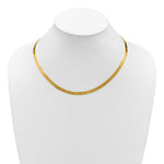 14k 5mm Silky Herringbone Chain