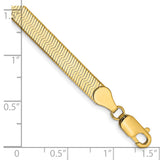 14k 5mm Silky Herringbone Chain