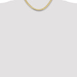 14k 5.5mm Silky Herringbone Chain