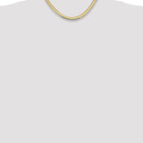 14k 5.5mm Silky Herringbone Chain