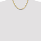 14k 5.5mm Silky Herringbone Chain