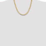 14k 5.5mm Silky Herringbone Chain