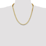 14k 5.5mm Silky Herringbone Chain