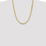 14k 5.5mm Silky Herringbone Chain