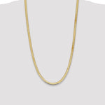 14k 5.5mm Silky Herringbone Chain