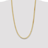 14k 5.5mm Silky Herringbone Chain