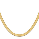14k 6.5mm Silky Herringbone Chain
