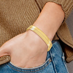 14k 10mm Silky Herringbone Chain