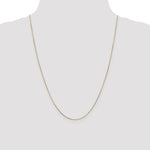 14k .65mm Round Snake Chain