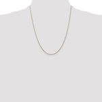 14k .8mm Round Snake Chain