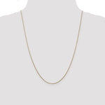 14k .8mm Round Snake Chain