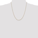 14k .9mm Round Snake Chain