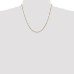 14k 1.1mm Round Snake Chain