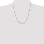 14k 1.1mm Round Snake Chain