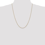 14k 1.1mm Round Snake Chain