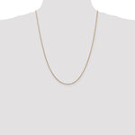 14k 1.4mm Round Snake Chain