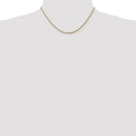 14k 1.6mm Round Snake Chain