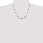 14k 1.6mm Round Snake Chain