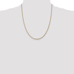 14k 1.6mm Round Snake Chain