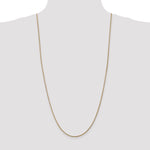 14k 1.6mm Round Snake Chain