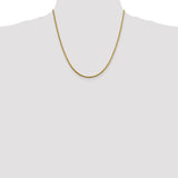 14k 1.85mm Round Snake Chain