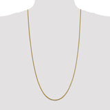 14k 1.85mm Round Snake Chain