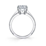 Maryvonne - Unique Solitaire Engagement Ring