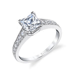 Lacee - Princess Cut Solitaire Engagement Ring