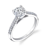 Devynn - Round Solitaire Engagement Ring