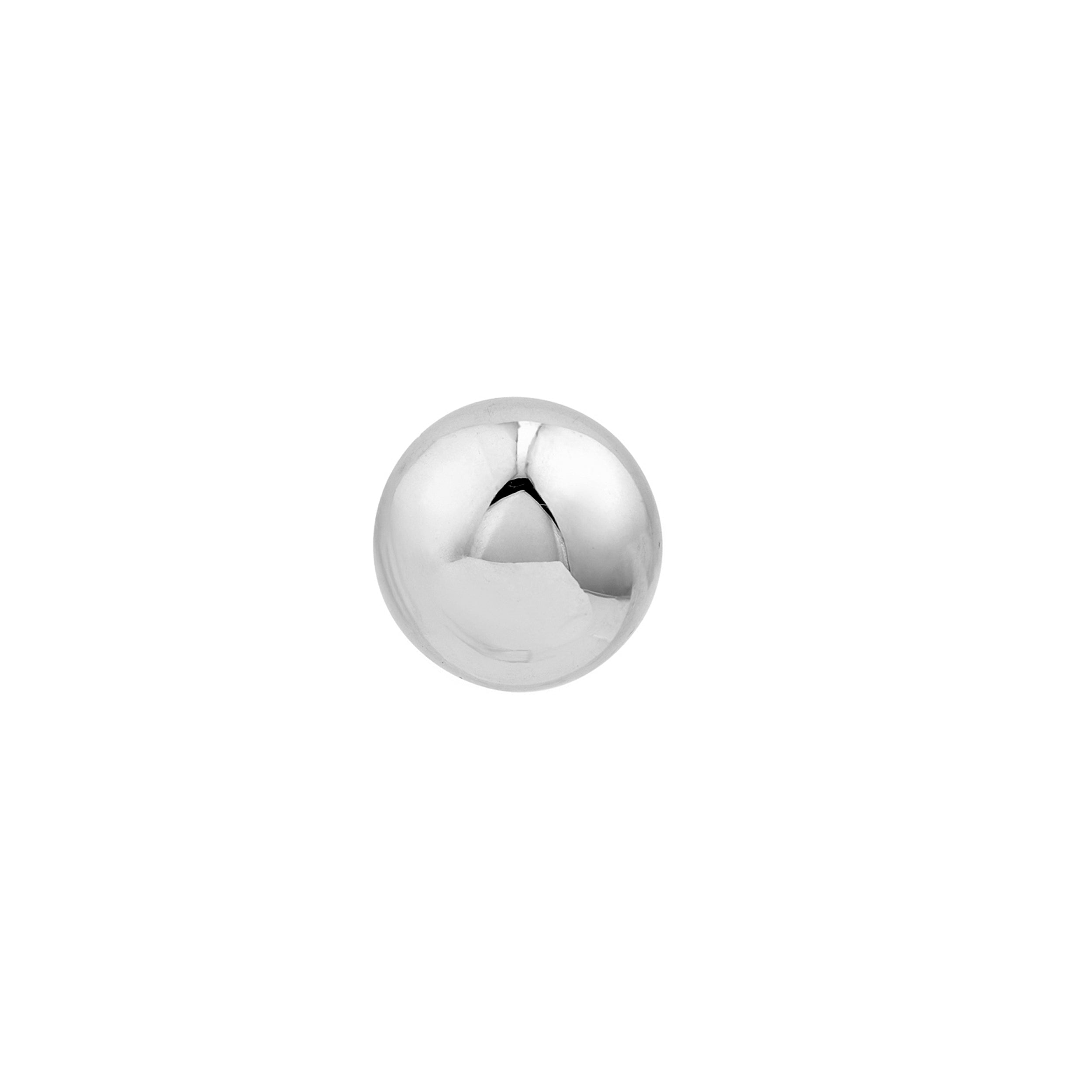 3mm Polished Ball Stud Earrings