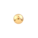 4mm Polished Ball Stud Earrings